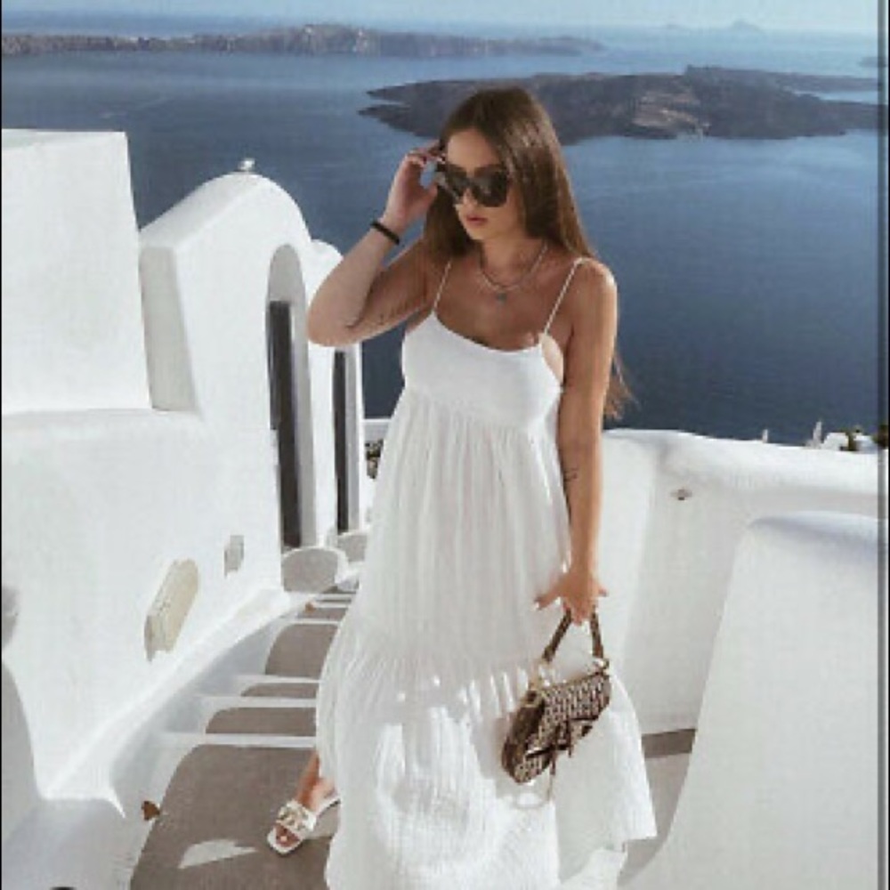 Zara Tiered Dress Size Large